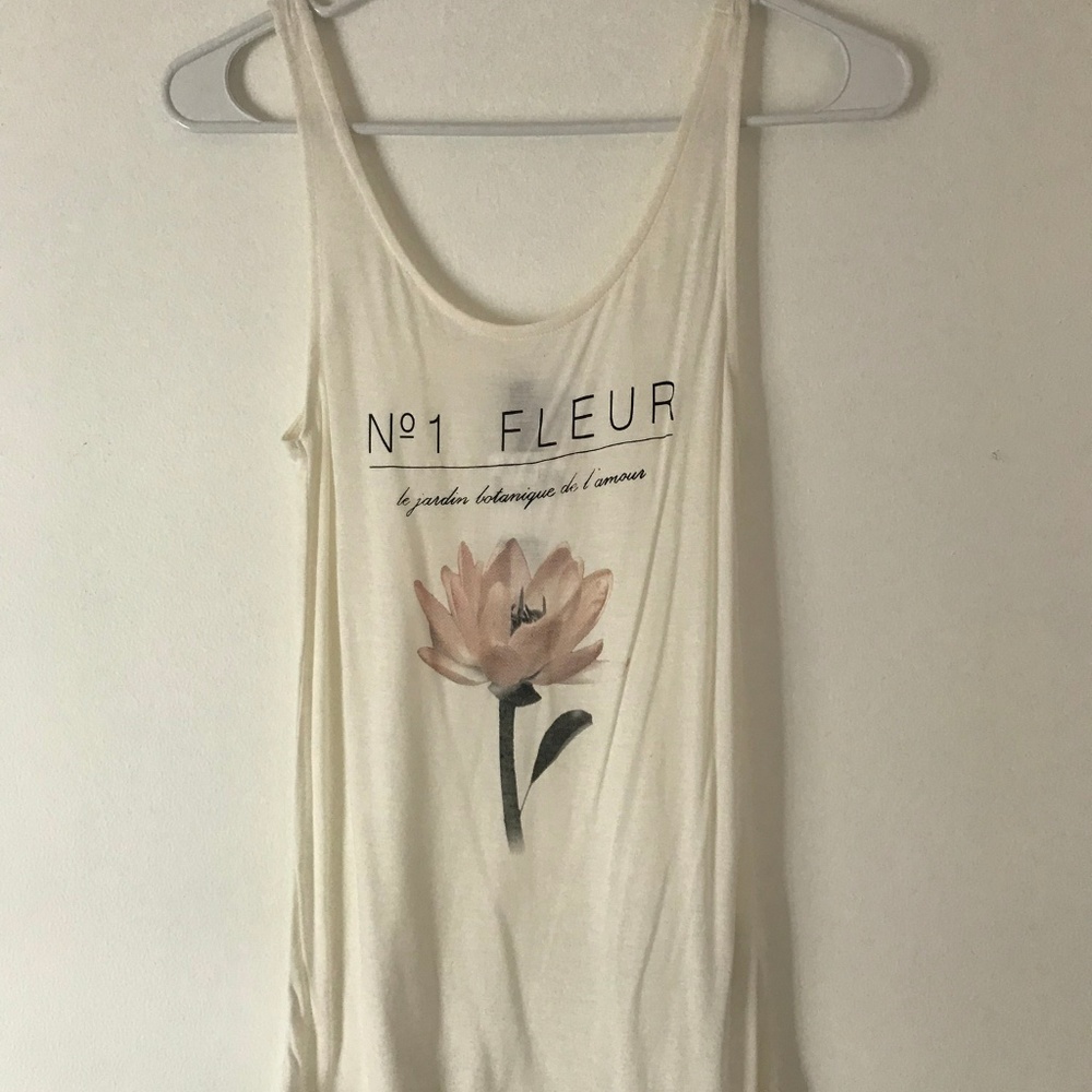 H&M cream tank top